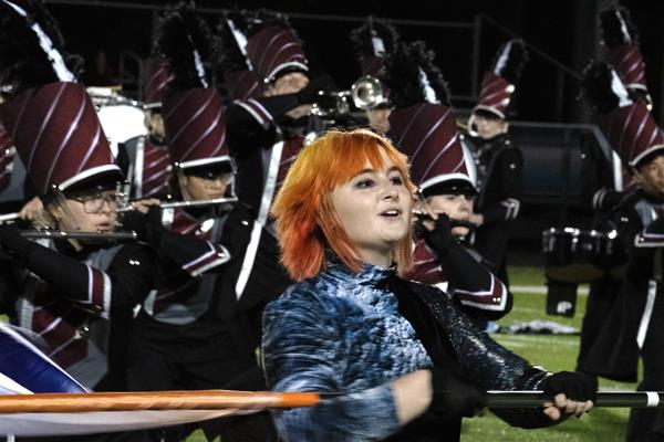Broadneck High School Marching Band Performing